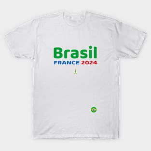 Brasil France 2024 T-Shirt